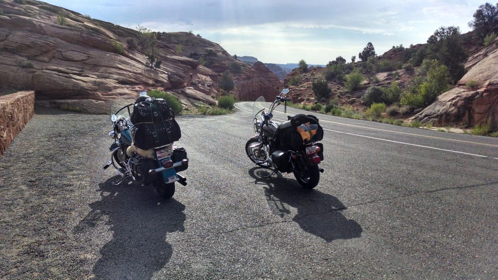 Cross country motorcycle trip