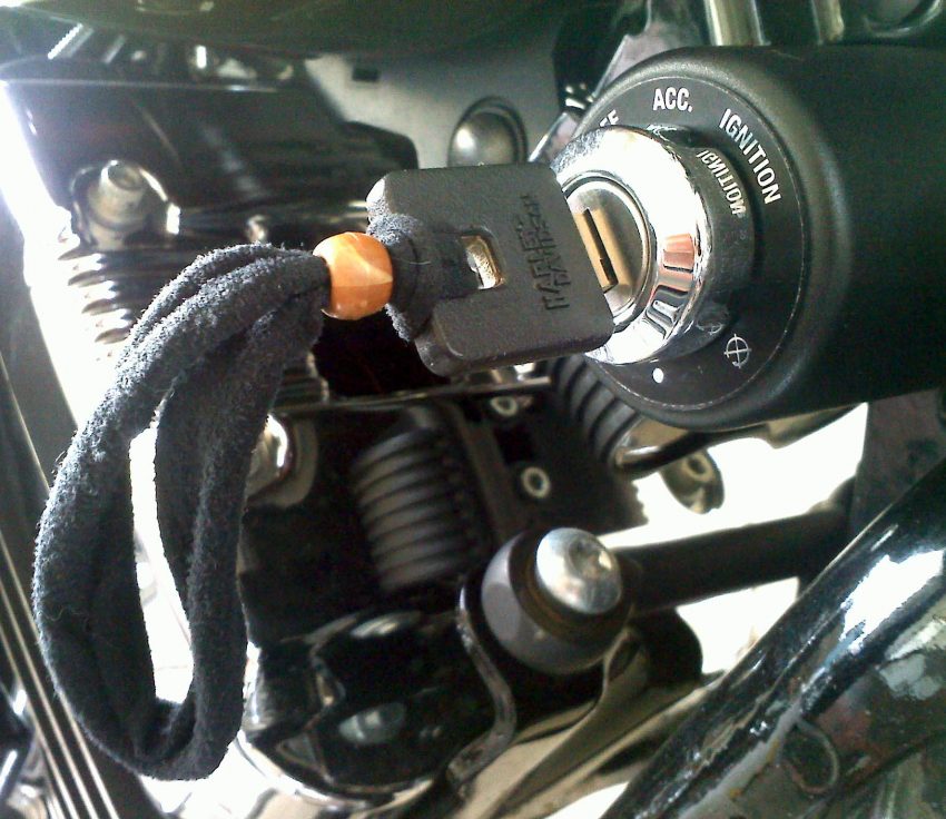 The PERFECT Motorcycle Key Chain