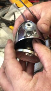 removing reflector from turn signal bullet housing